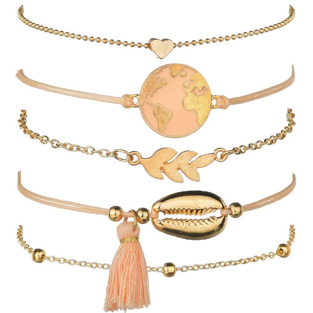 Travel Vacation Bracelets Set - Picture 3 of 5